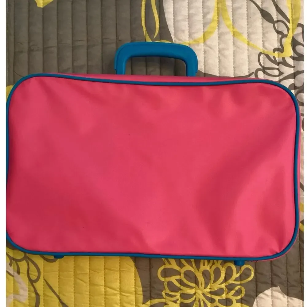 Vintage 1990s Disney's The Little Mermaid kids' soft-sided suitcase luggage bag